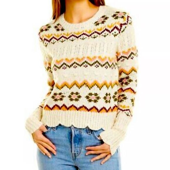 Philosophy Wool Blend Pull over Crew neck Sweater (Size Small) - Picture 1 of 7